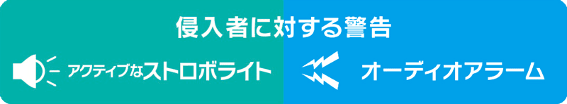 侵入者に対する警告